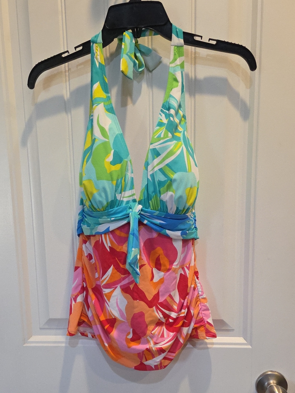 Bleu Rod Beattie Multicolor Tankini Size 8
